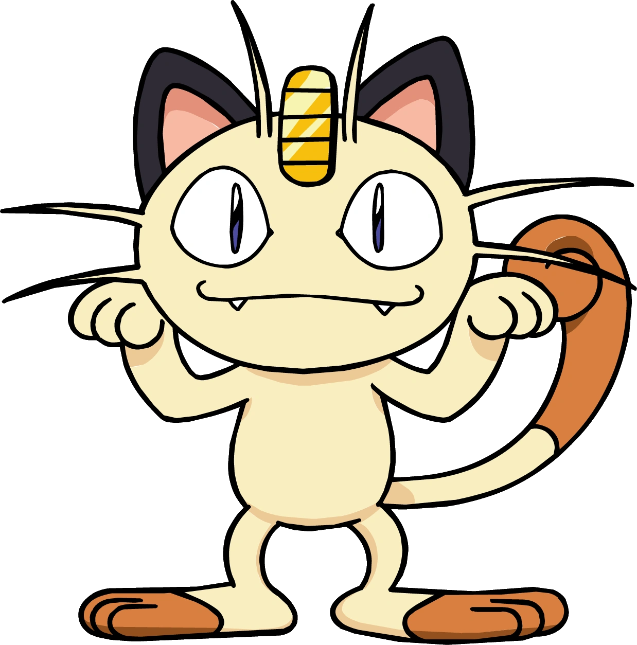 Meowth the Pokémon cat